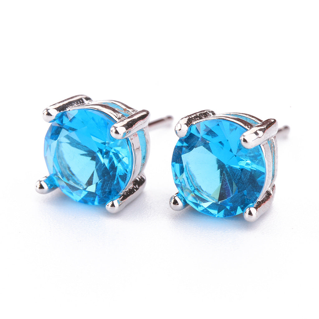 Versatile Four-Prong Womens Ear Studs
