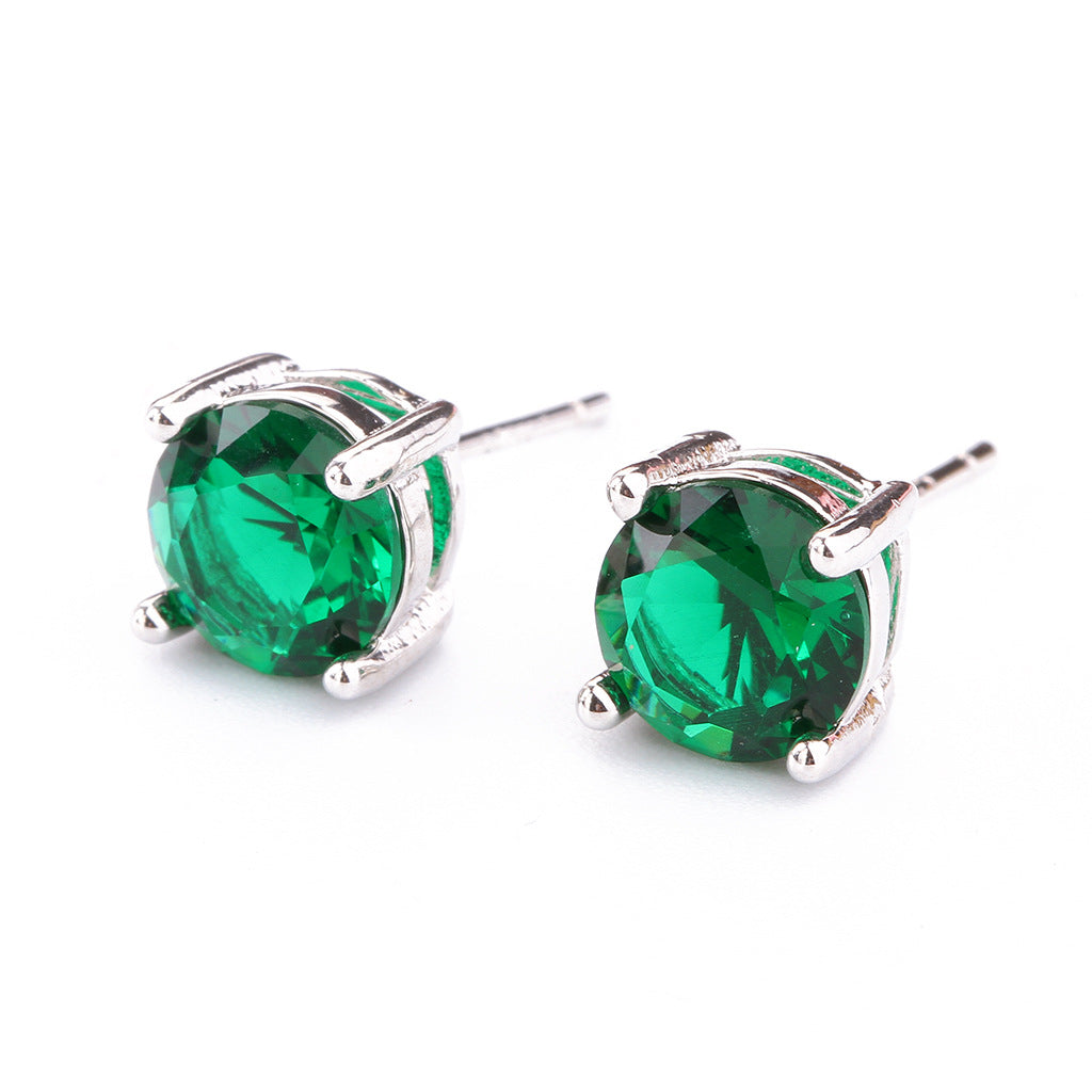 Versatile Four-Prong Womens Ear Studs
