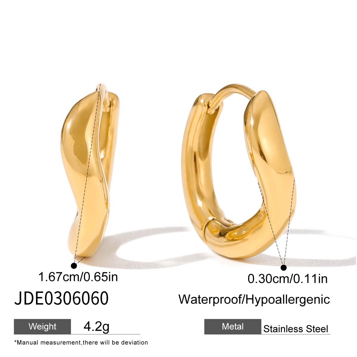 Mixed Zircon Hoop Earrings Collection