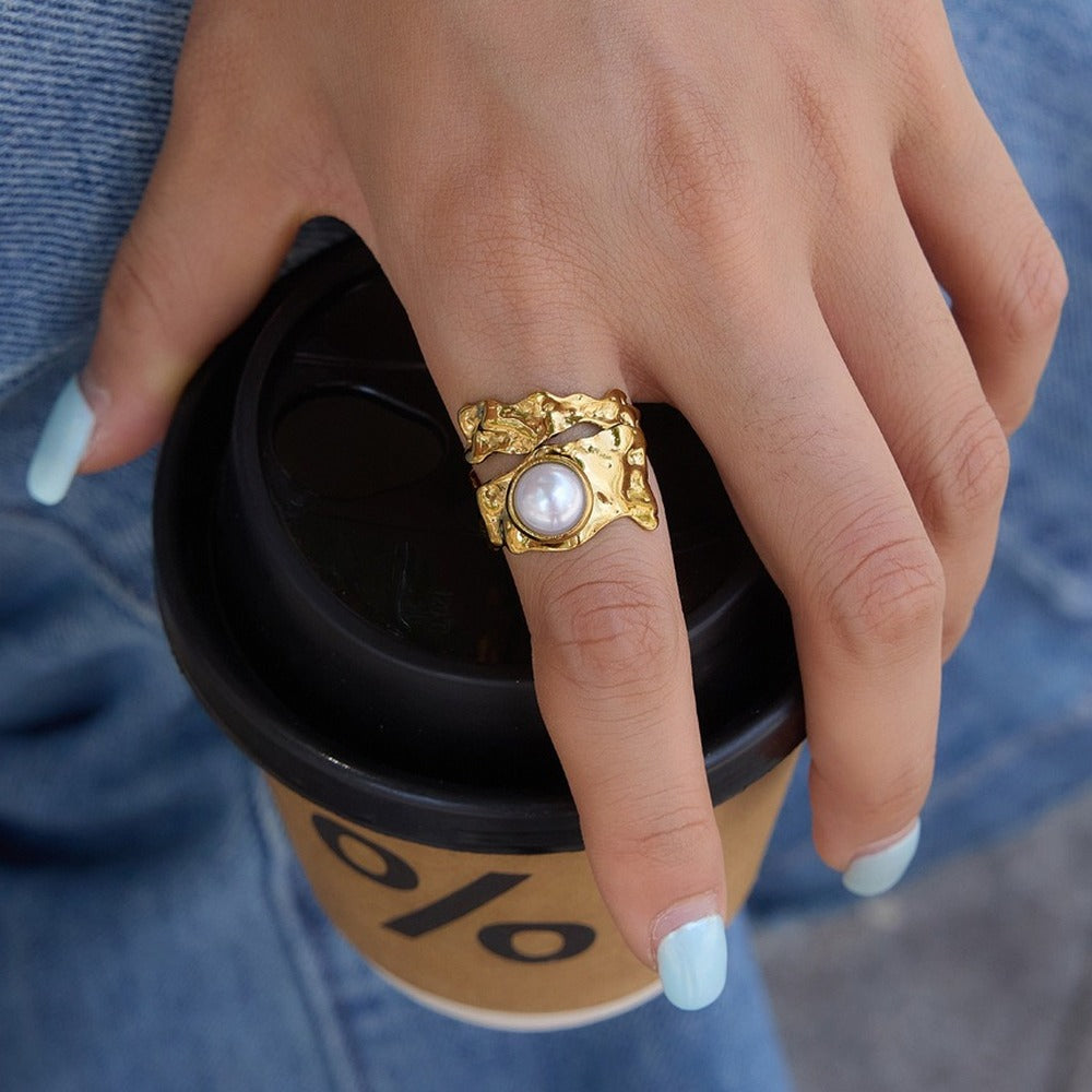 Pearl Dome Ring