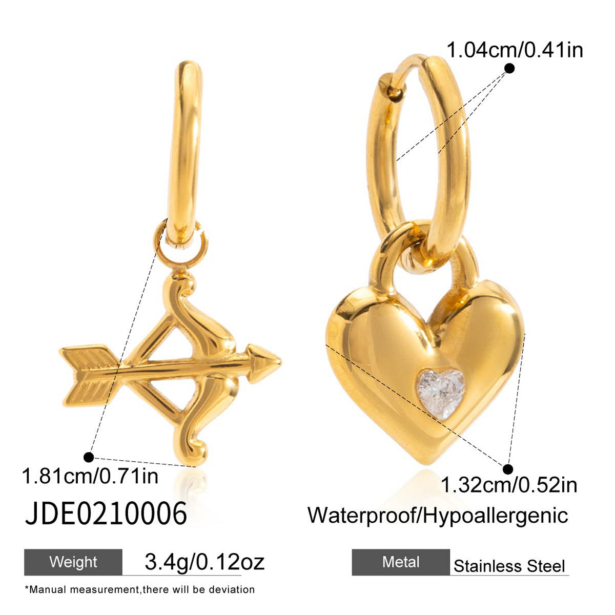 Pave Ear Cuff Earrings Collection