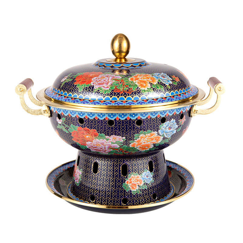 Pure Copper Enamel Copper Hot Pot Stove