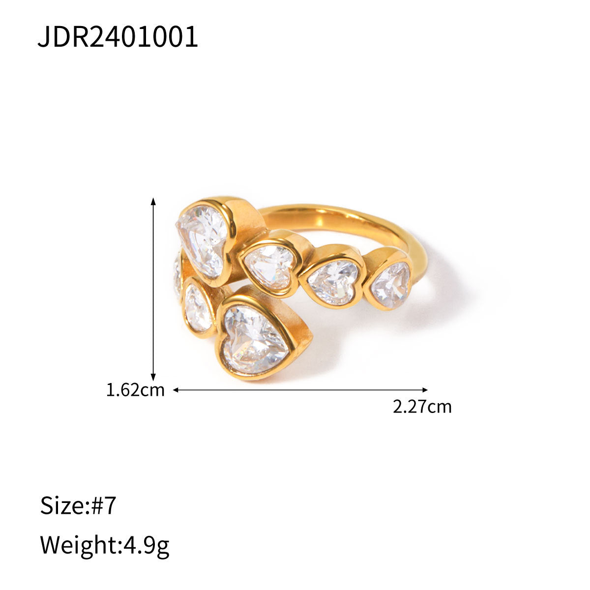 Zircon Cocktail Ring Collection