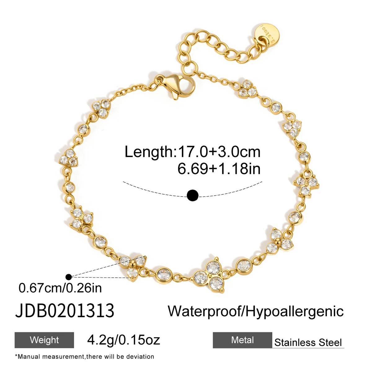 Zircon Chain Jewelry Collection