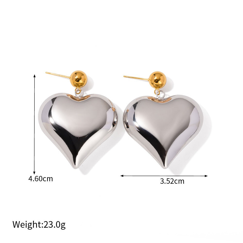 18K gold star-shaped design elegant necklace, ring, earrings and brooch set