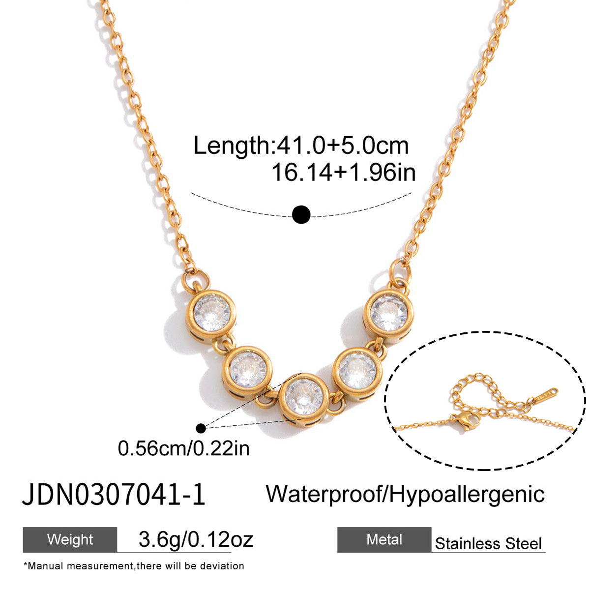 Teardrop Zircon Jewelry Collection
