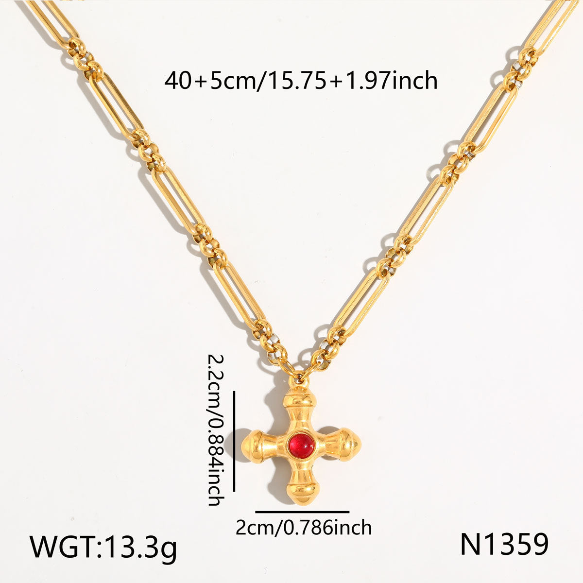 European American Titanium Steel CZ Heart Clavicle Necklace For Women, Light Luxury Niche High-End Colorfast Jewelry Wholesale