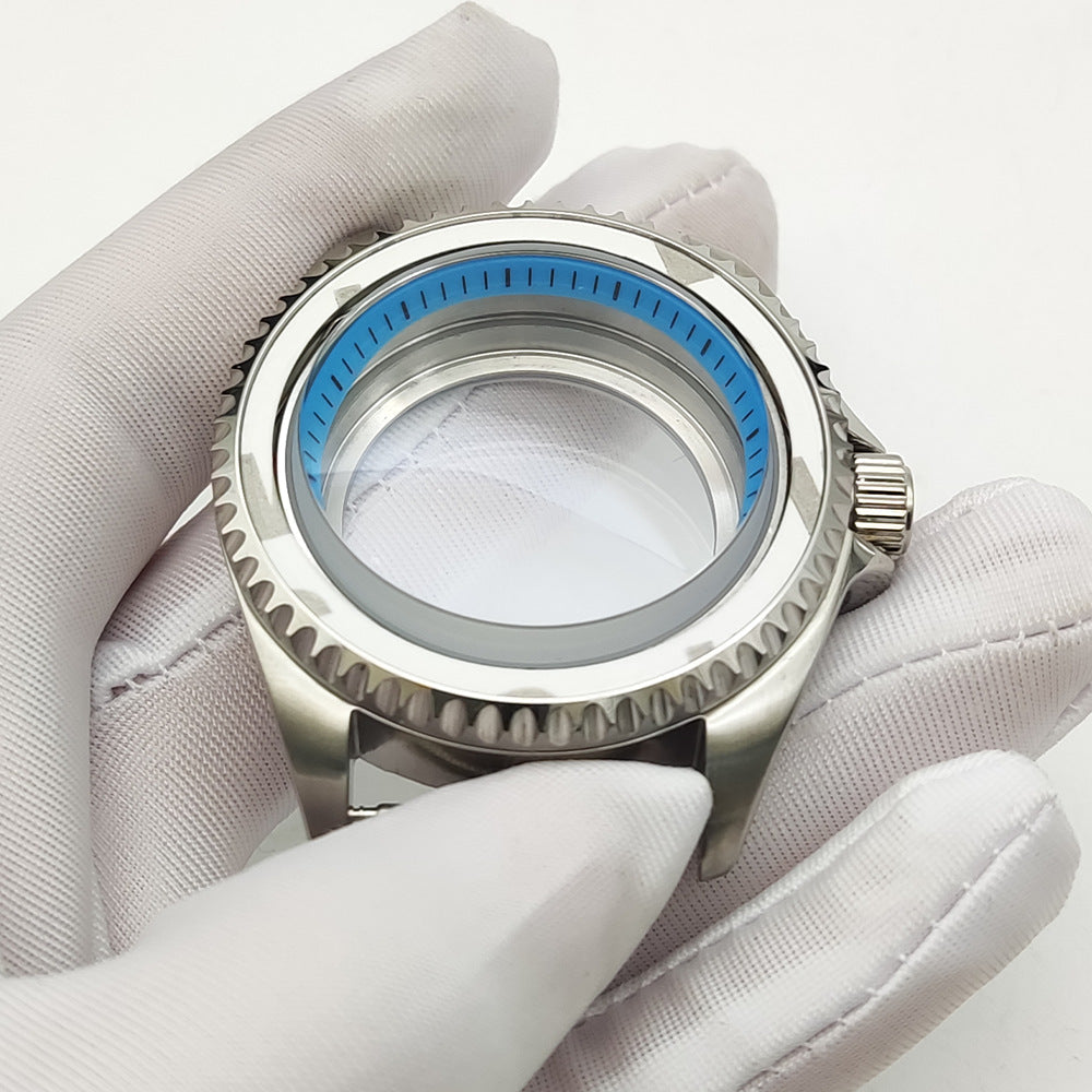 Stainless Steel Case Sapphire Crystal Mens Mechanical Watch Modification