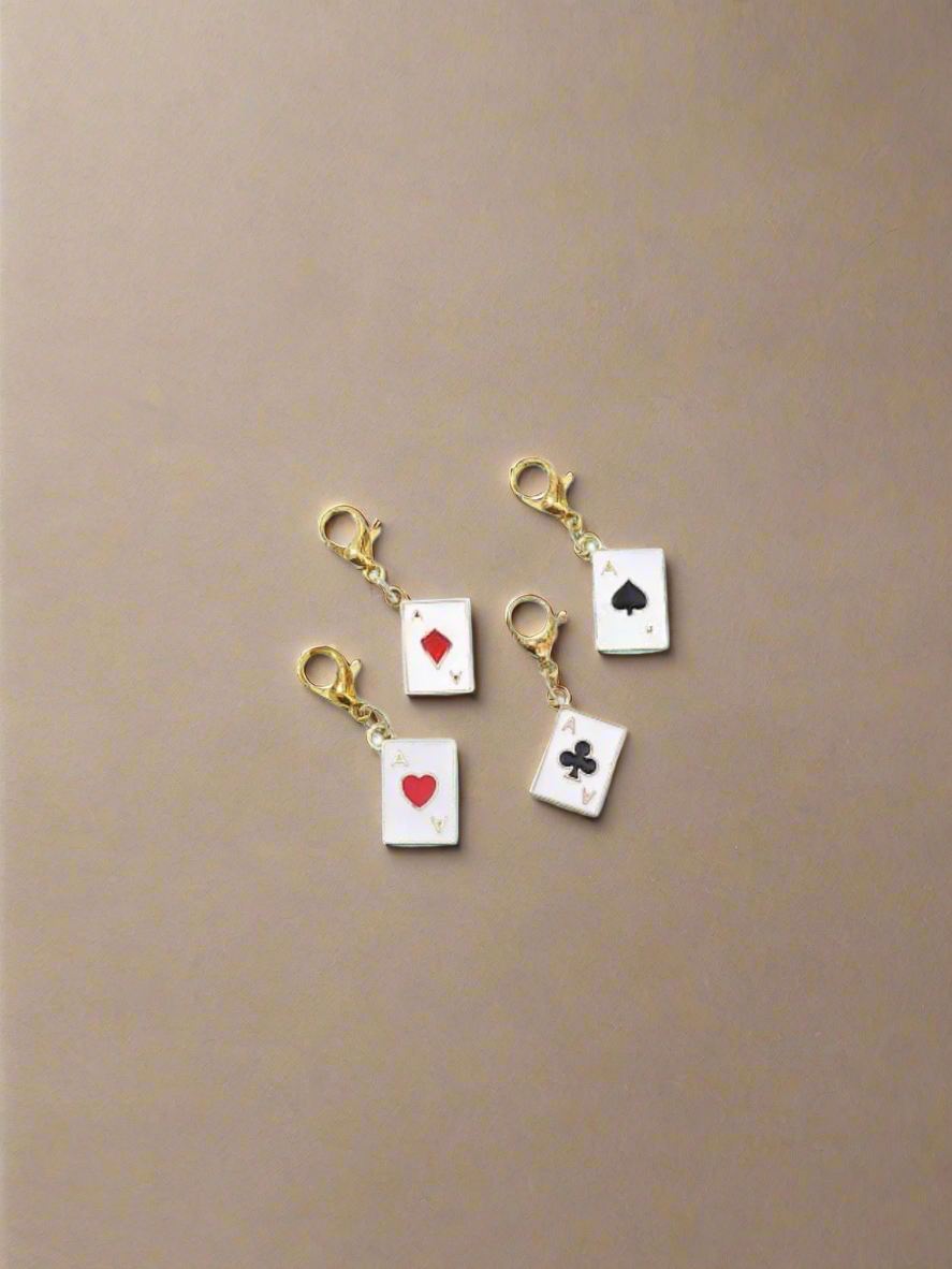 Ace Card Bag Charms