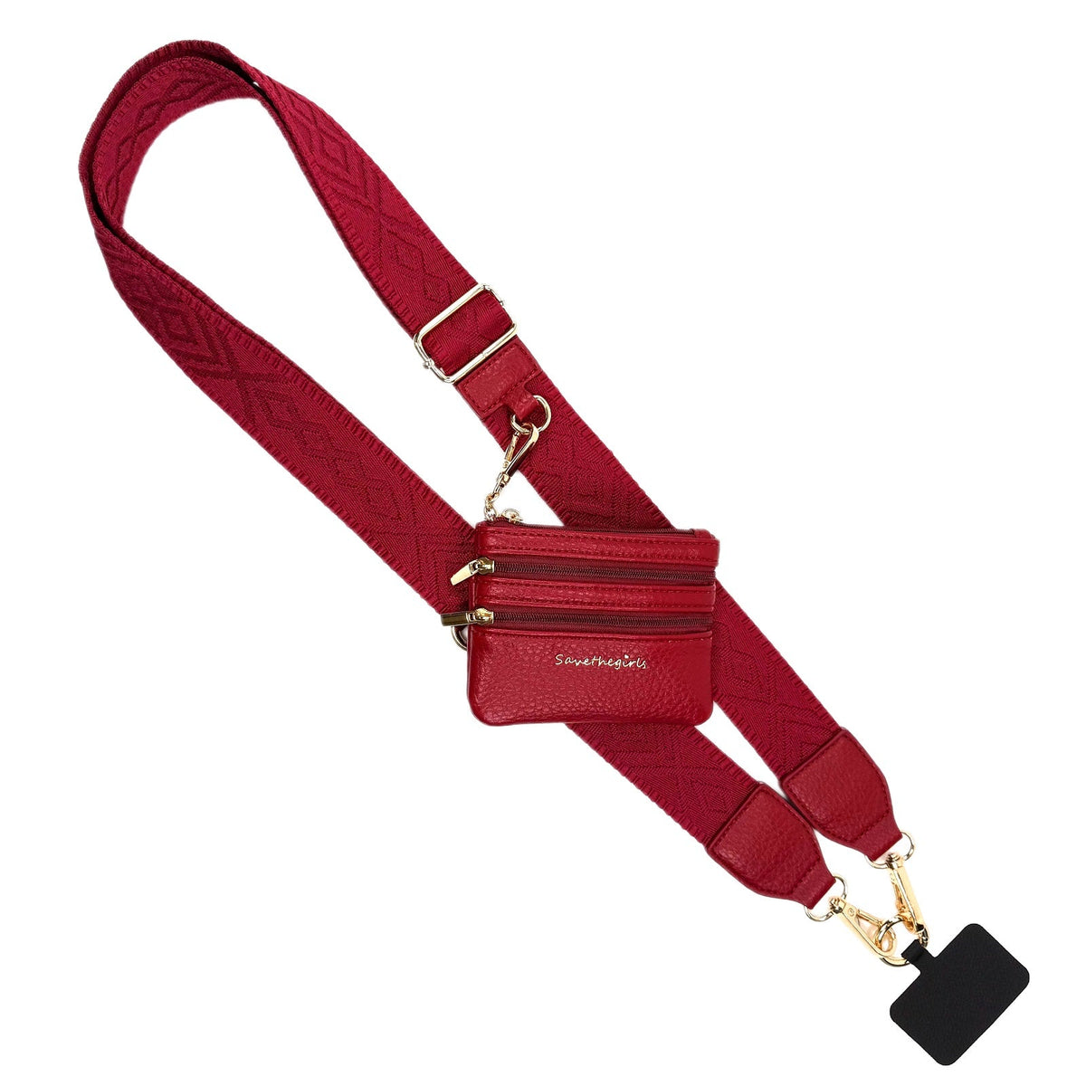 Clip & Go Strap w/Zippered Pouch Classic