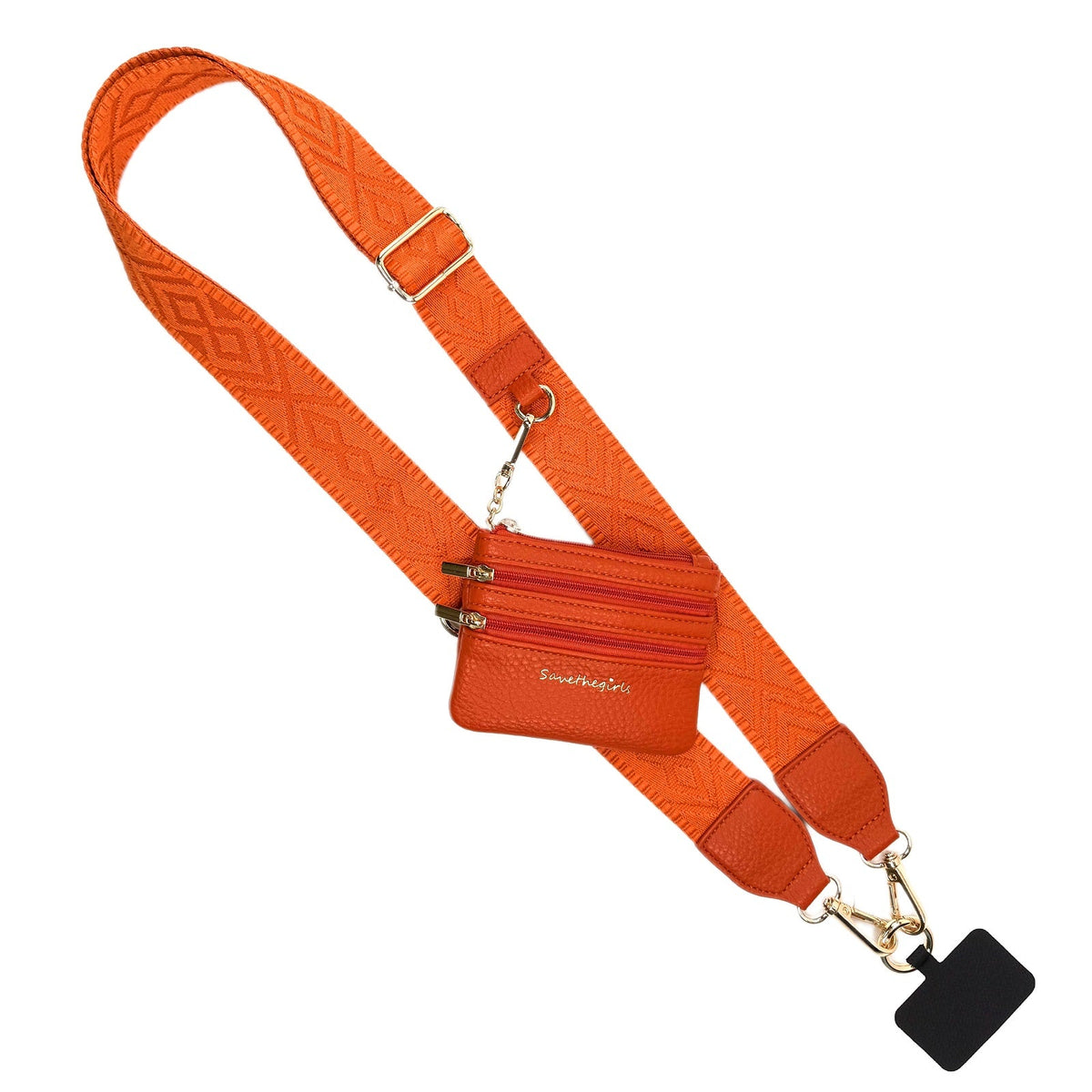 Clip & Go Strap w/Zippered Pouch Classic