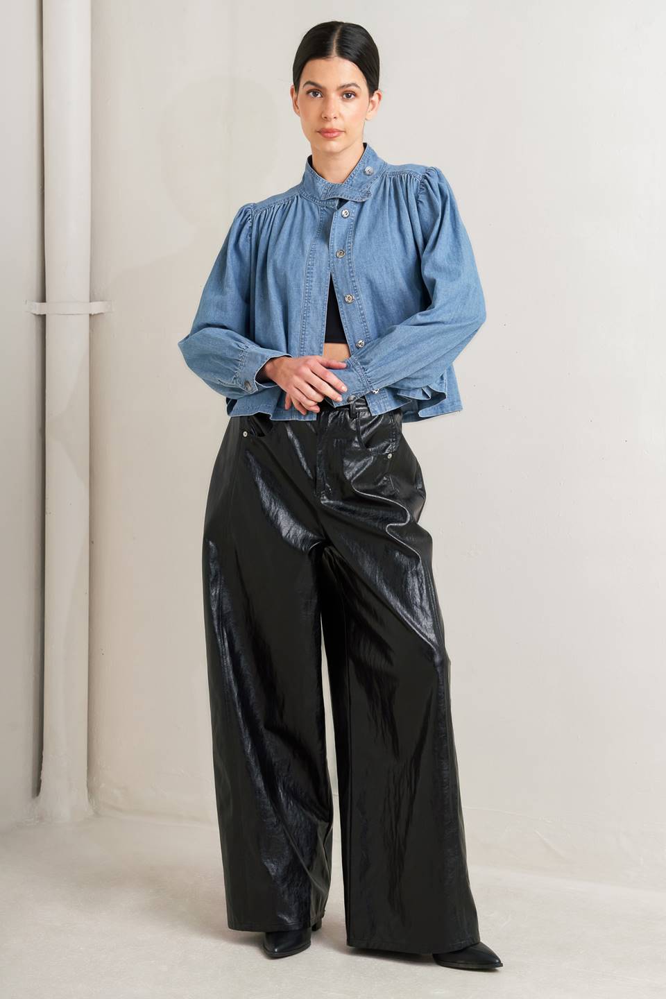 SOFT SIGNAL LIGHT INDIGO DENIM JACKET