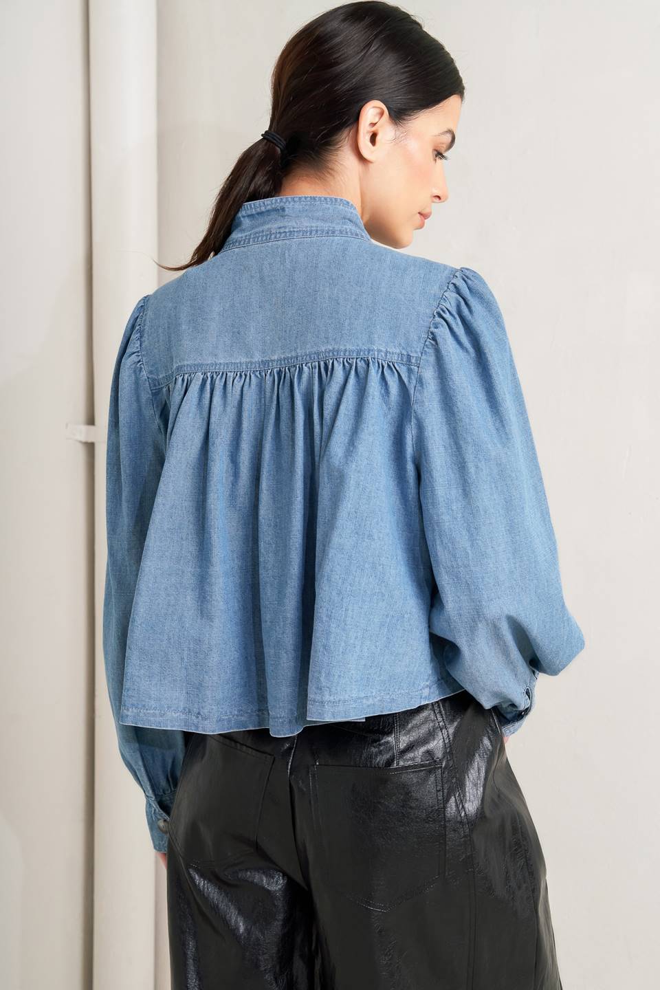 SOFT SIGNAL LIGHT INDIGO DENIM JACKET