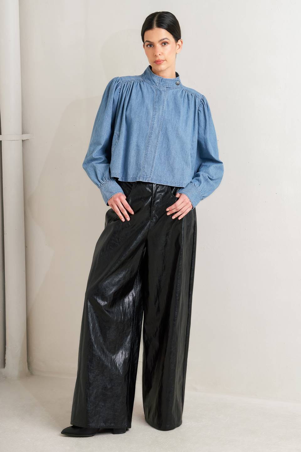 SOFT SIGNAL LIGHT INDIGO DENIM JACKET