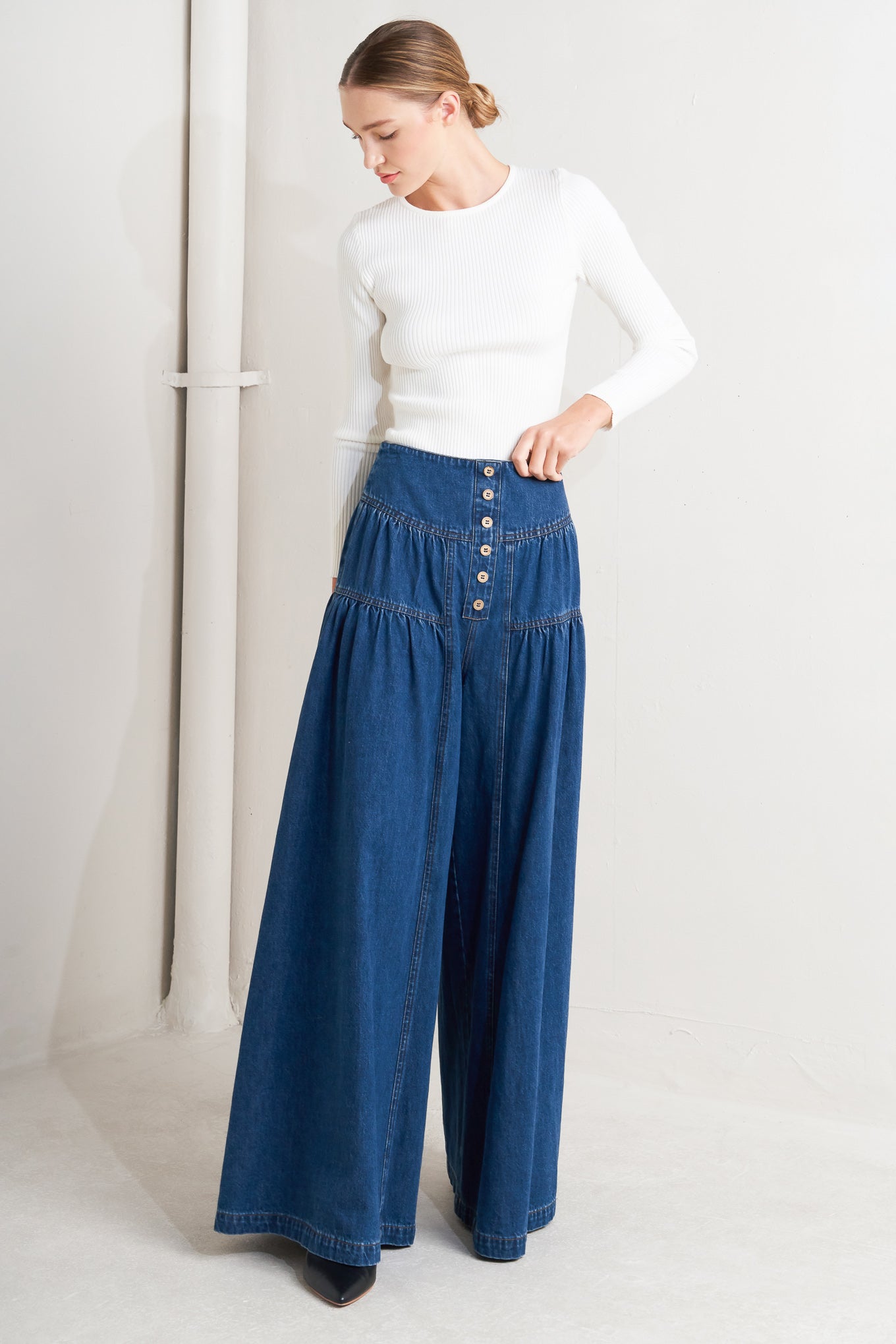 SKYLINE SWAY INDIGO DENIM PANTS