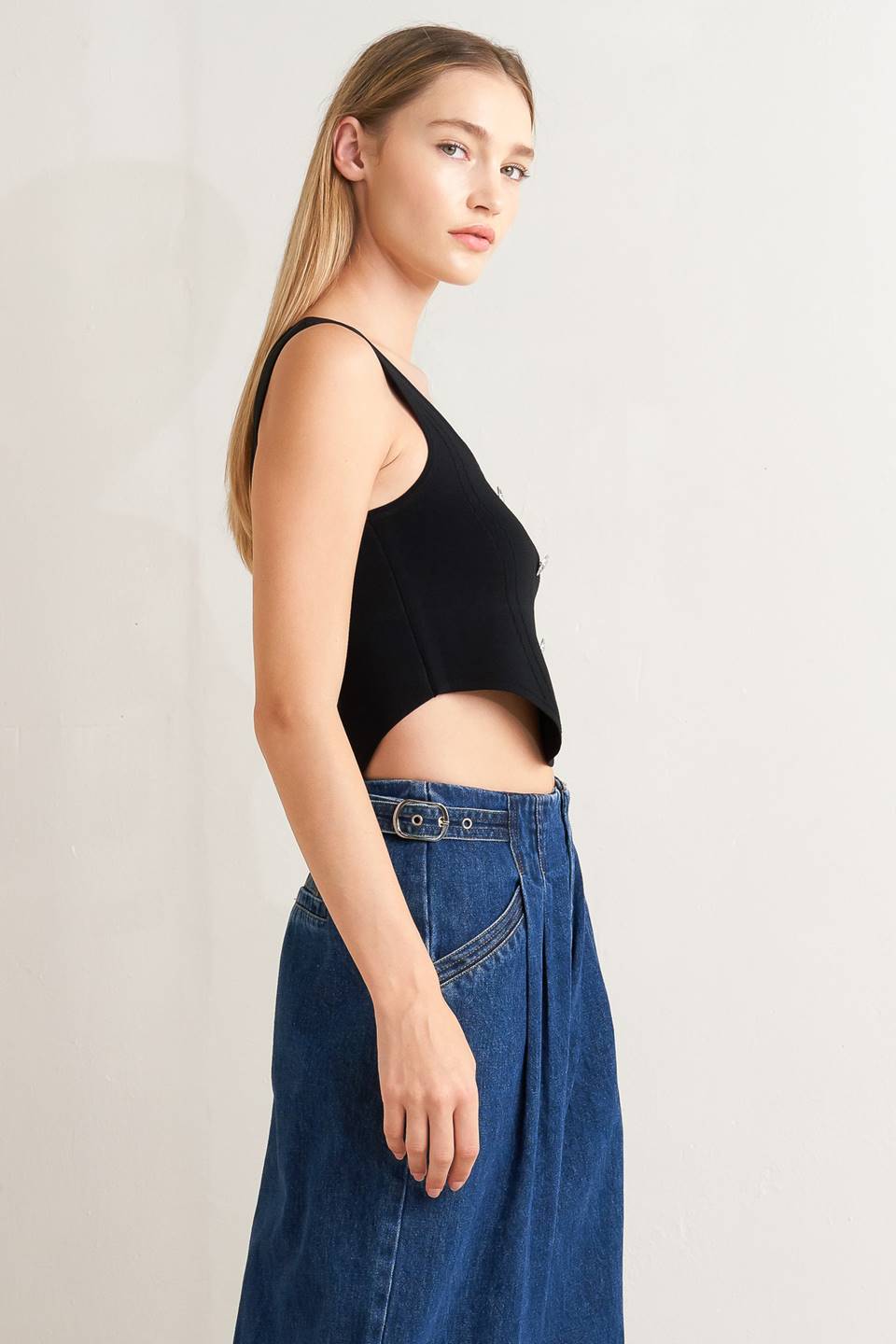 LUXE BASIC SWEATER TOP