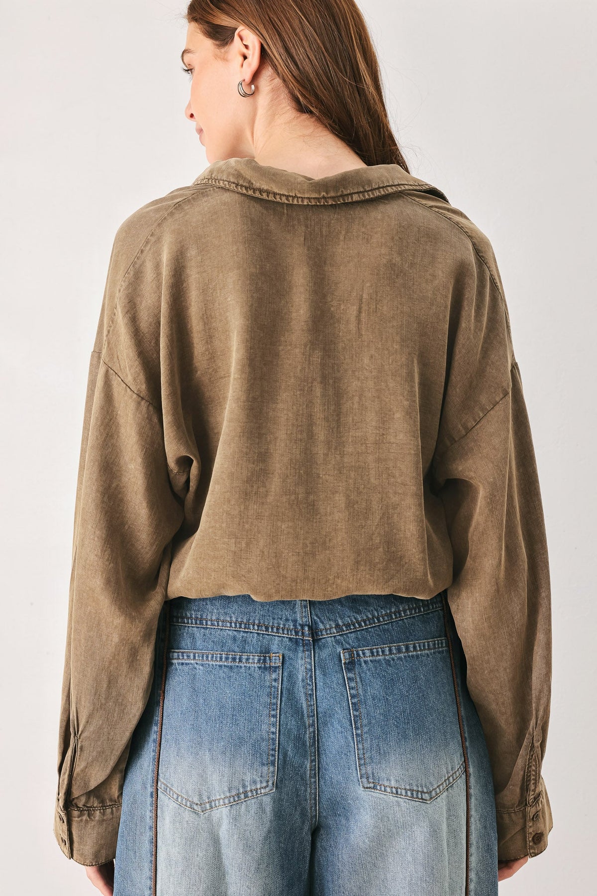 PARK AVENUE WOVEN BODYSUIT