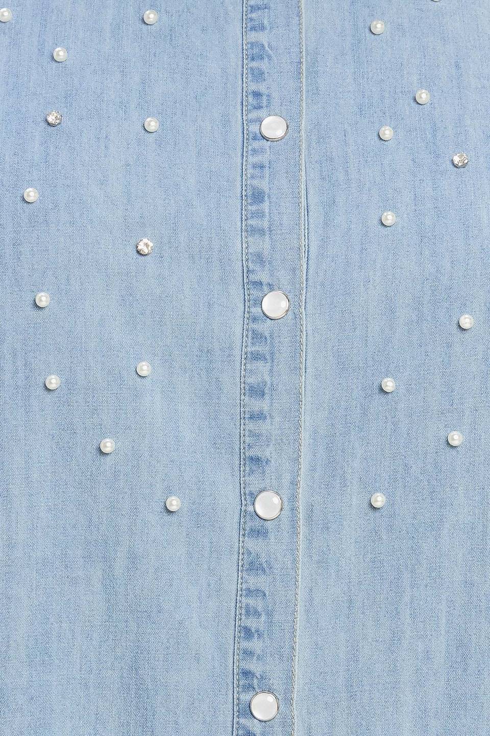 POWER TAILORING LIGHTWEIGHT DENIM SHIRT