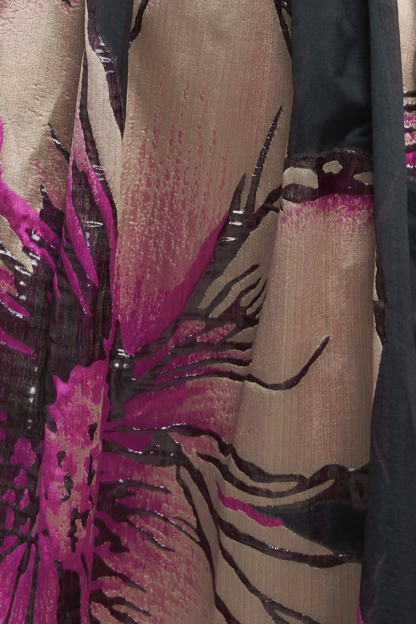 GILDED FLOWER WOVEN MAXI DRESS