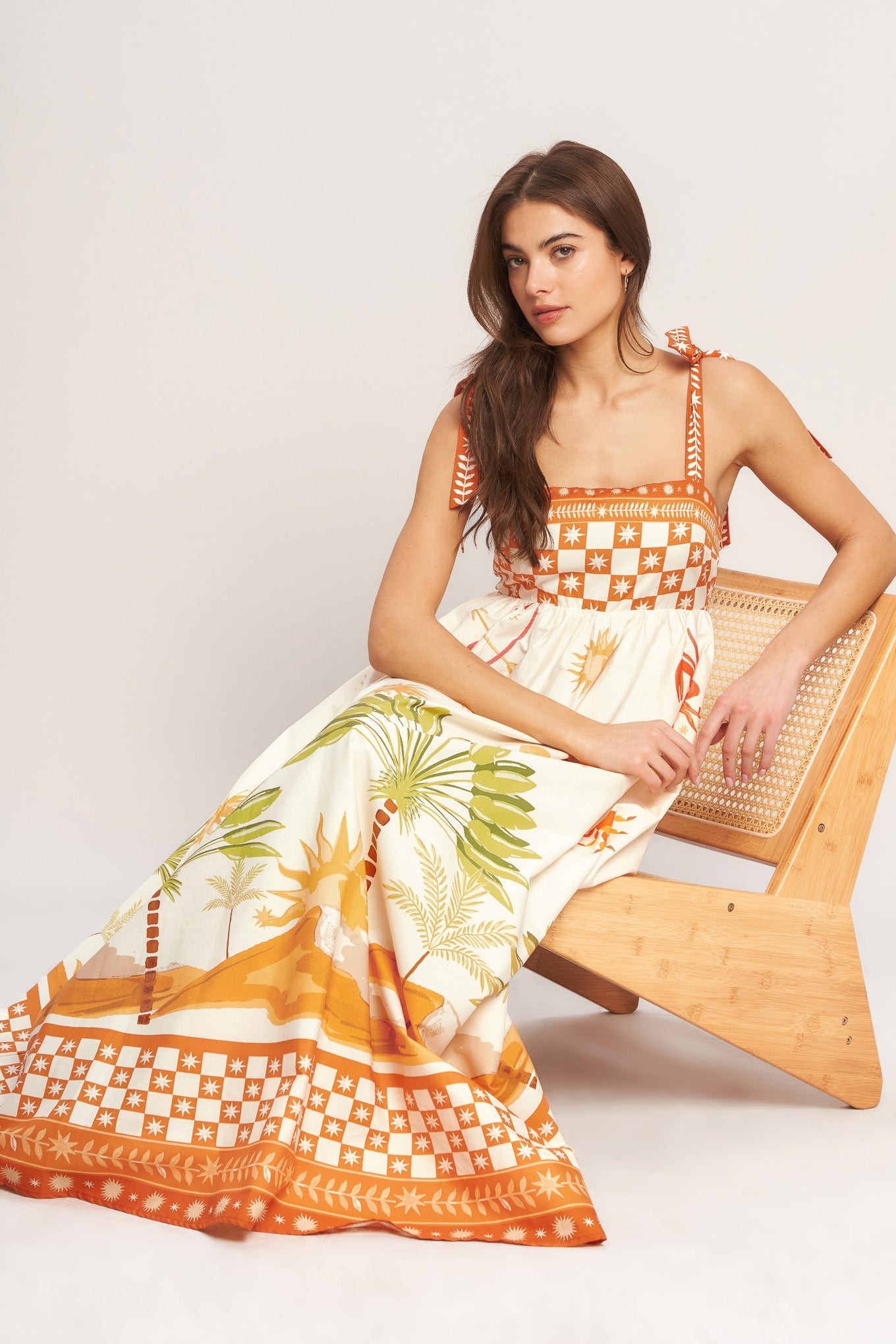 PALM COAST DREAM WOVEN MAXI DRESS