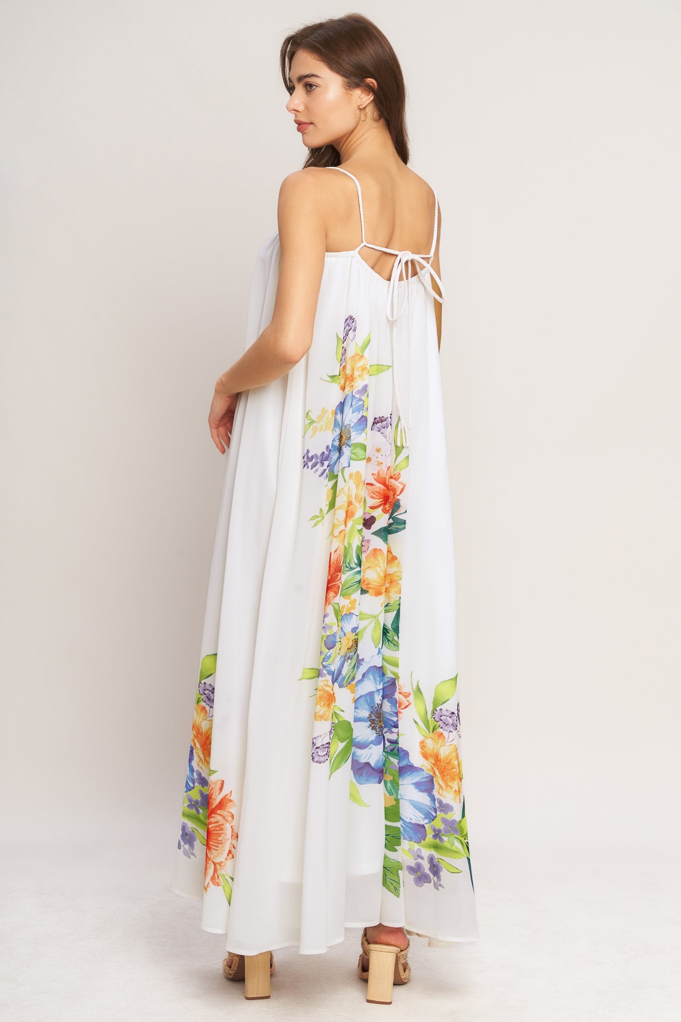 GARDEN AIR WOVEN ANKLE DRESS