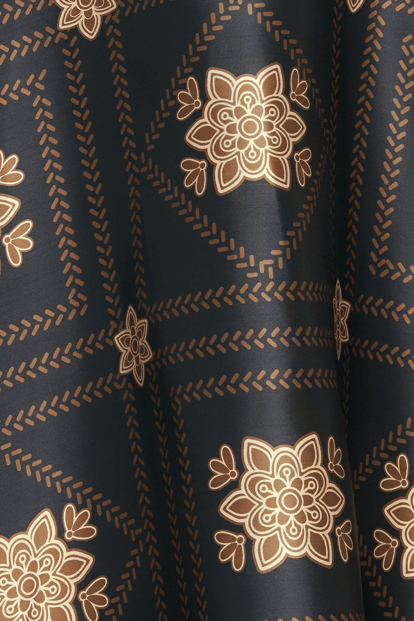 ORNAMENTAL NIGHTS WOVEN MAXI CIRCLE SKIRT