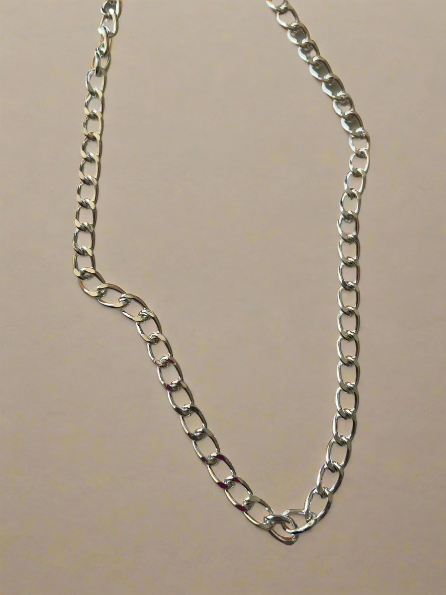 Urban Edge Curb Style Chain Necklace