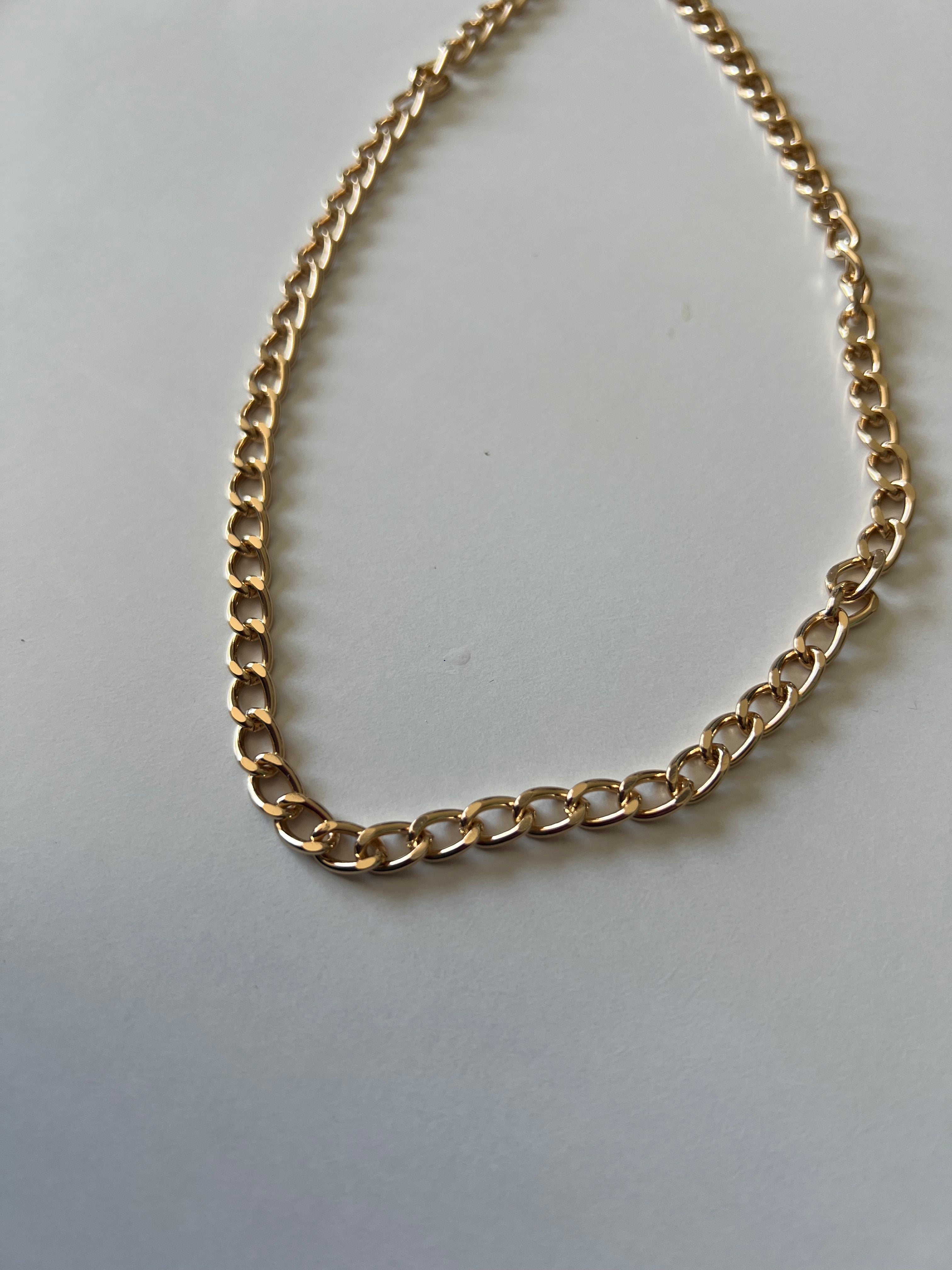 Urban Edge Curb Style Chain Necklace