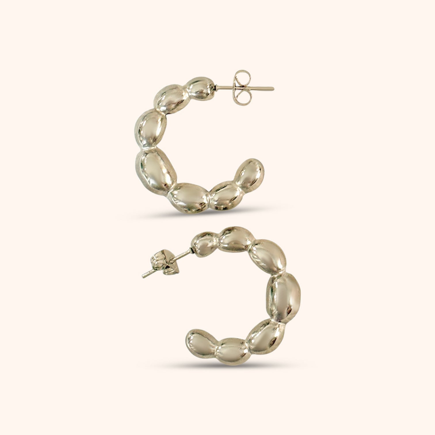 Bloom Hoop Earrings by PRESSIE