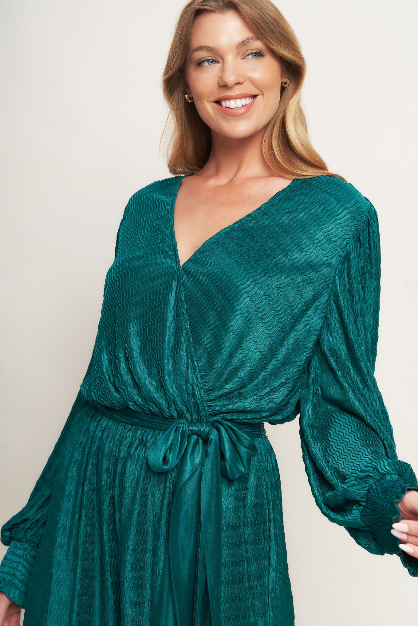 ATTENTION OF THE DAY WOVEN JUMPSUIT