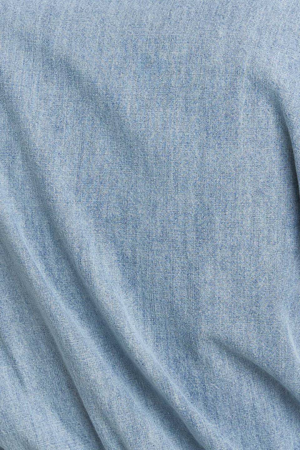 QUIET LUXURY LIGHTWEIGHT DENIM JUMPSUIT