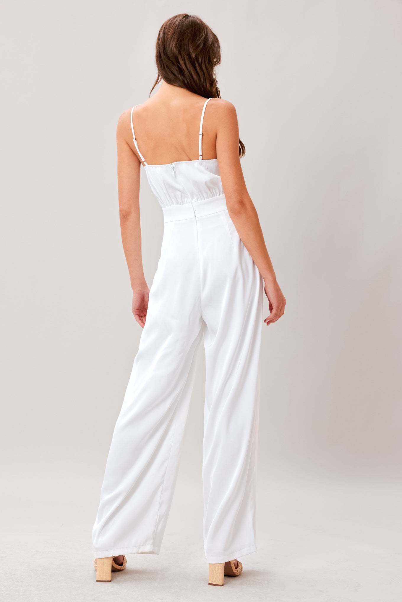 MODERN EASE WOVEN JUMPSUIT