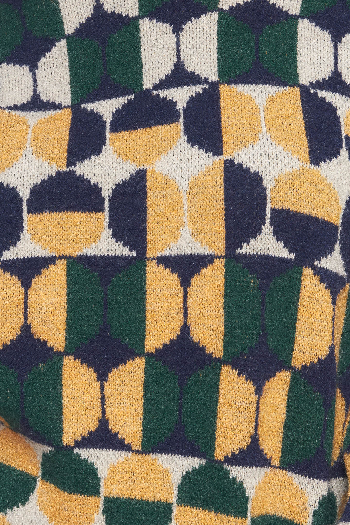 CHEER YOU ON JACQUARD SWEATER TOP