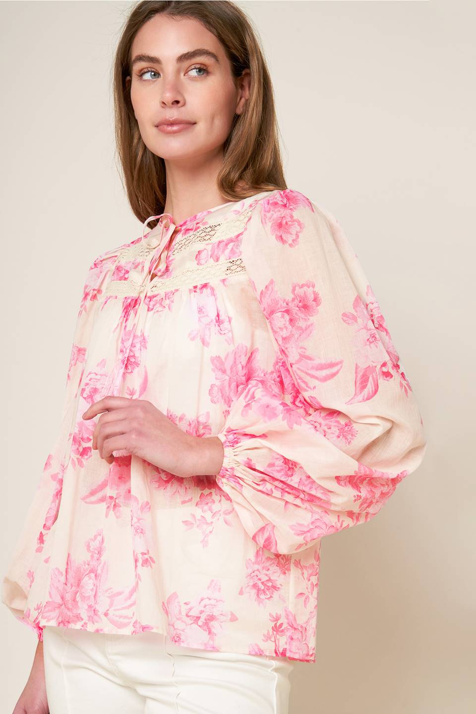 LAGOON DAYDREAMS WOVEN TOP
