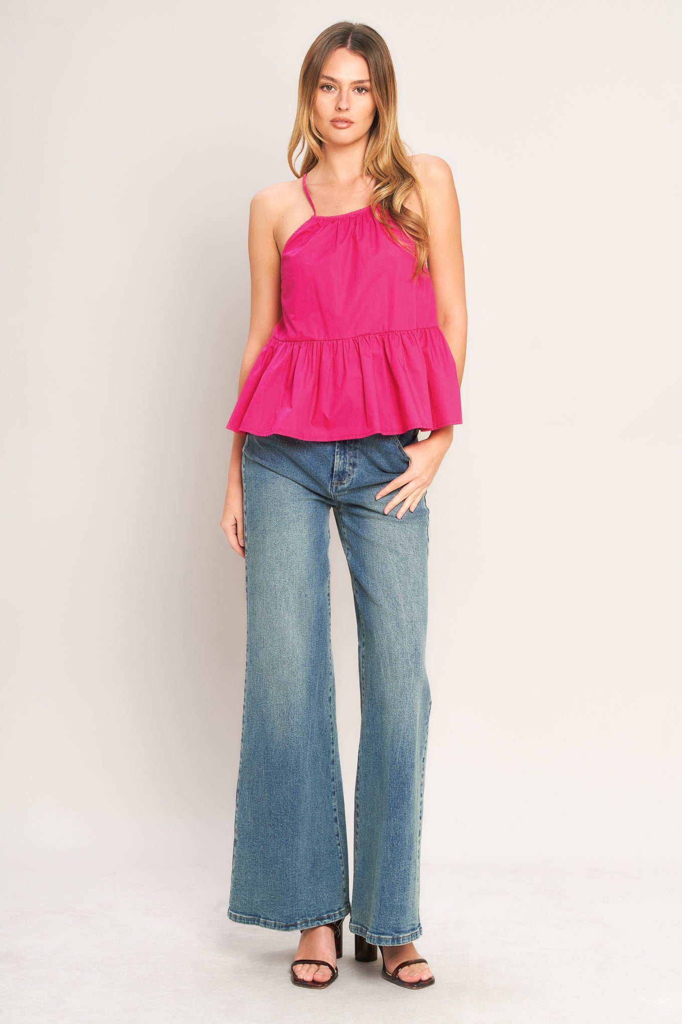 SWEET SUMMER WOVEN TOP