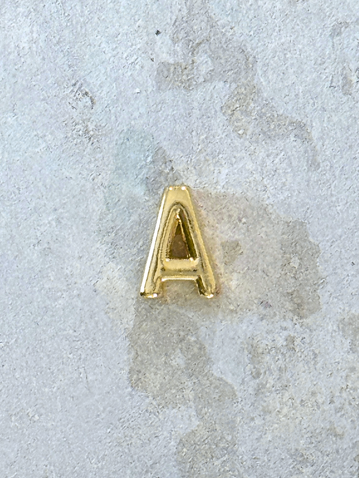 Elegance Gold Initial Threader Charm