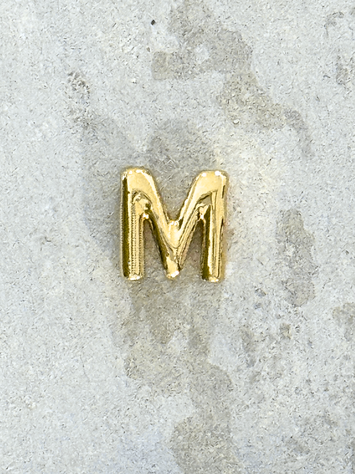 Elegance Gold Initial Threader Charm