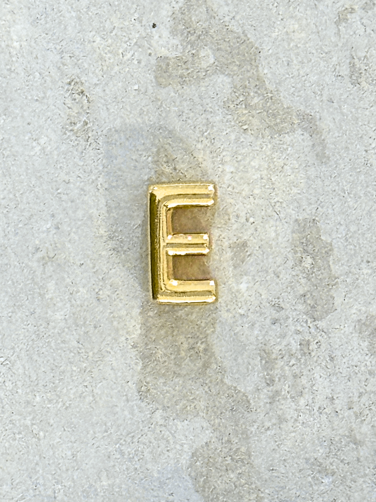 Elegance Gold Initial Threader Charm