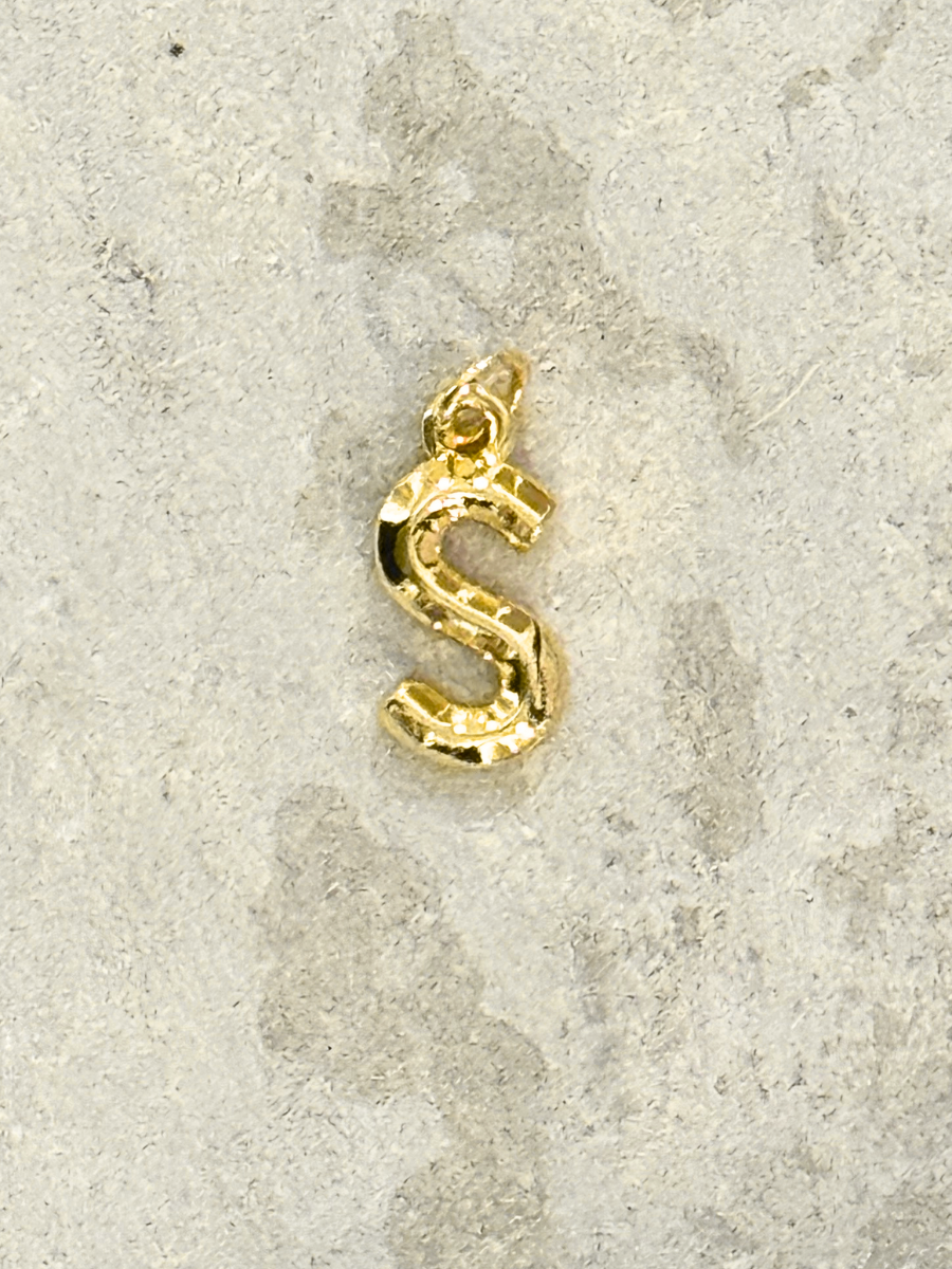 Classic Gold Initial Charm