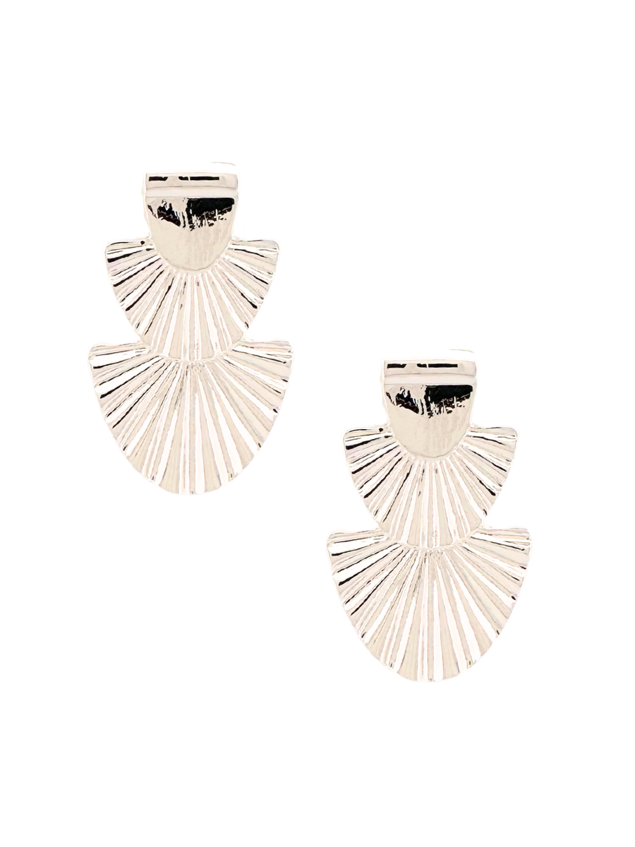 Fan Flair Drop Earrings