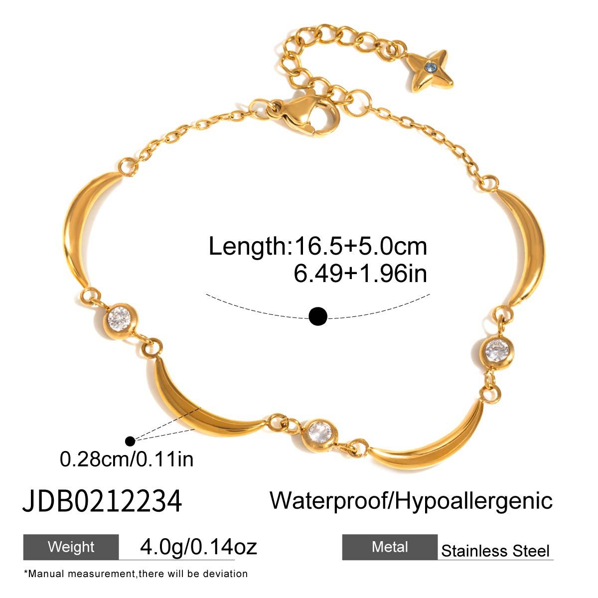 Charm Zircon Bracelet Collection