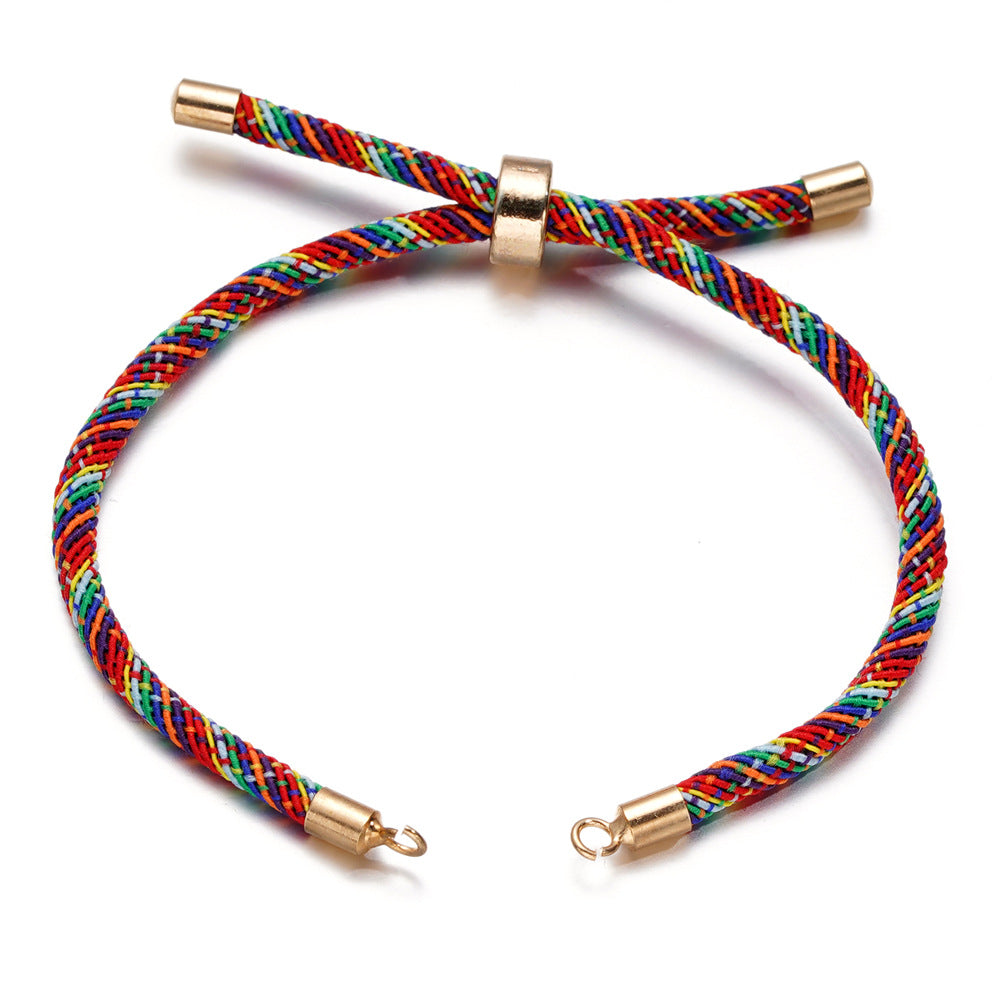 DIY Jewelry Accessories Christmas Semi-finished Adjustable Wrist Cord