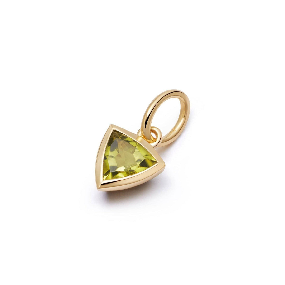 18K gold letters with birthstone design exquisite dazzling necklace