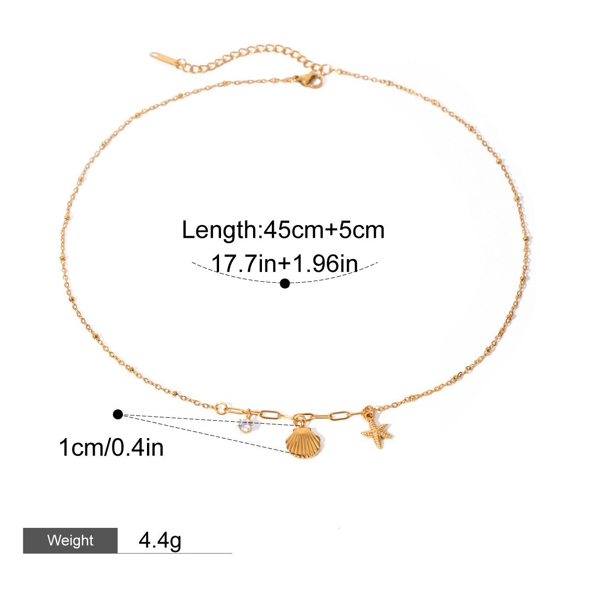 18K gold cross inlaid gemstone design high-end necklace ring set