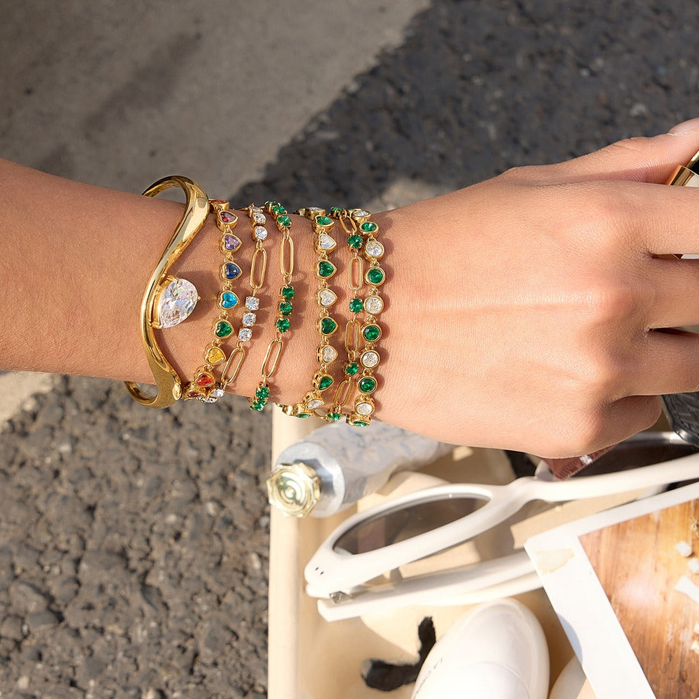Zircon Bracelet Collection