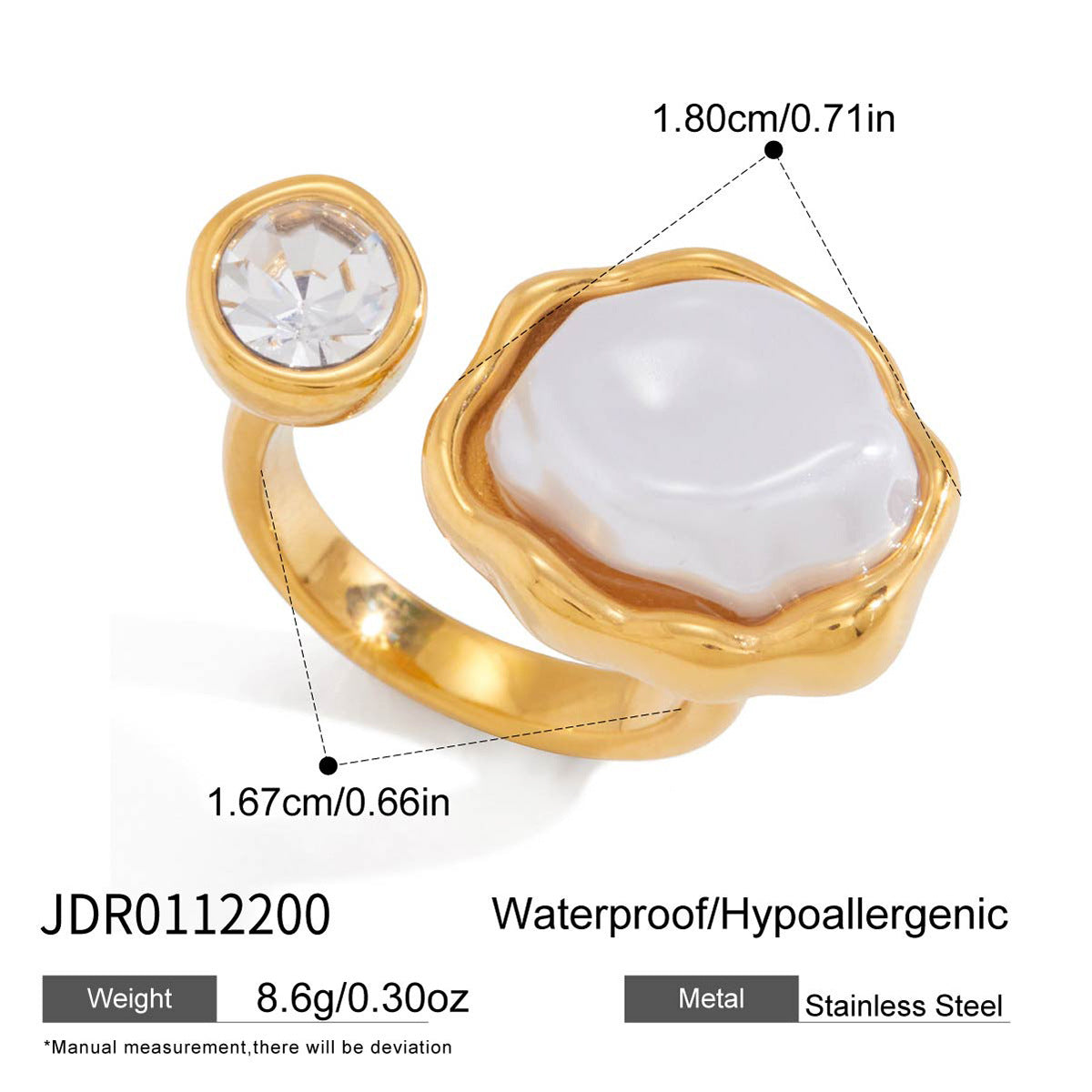 Pearl Statement Ring Collection