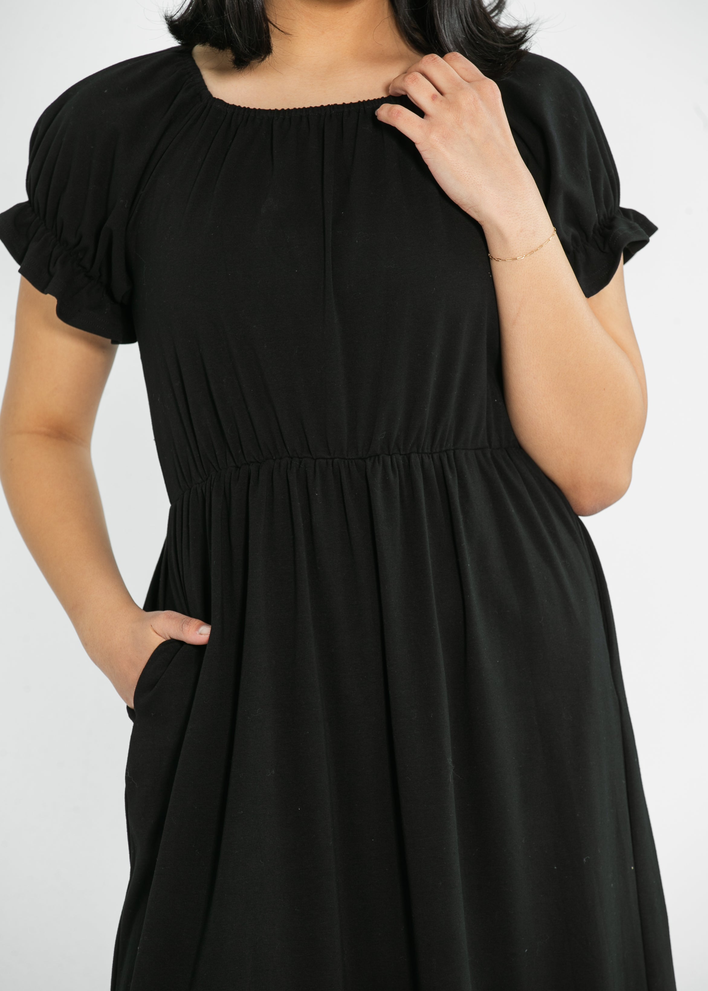 Amy Puff Sleeve Maxi Dress