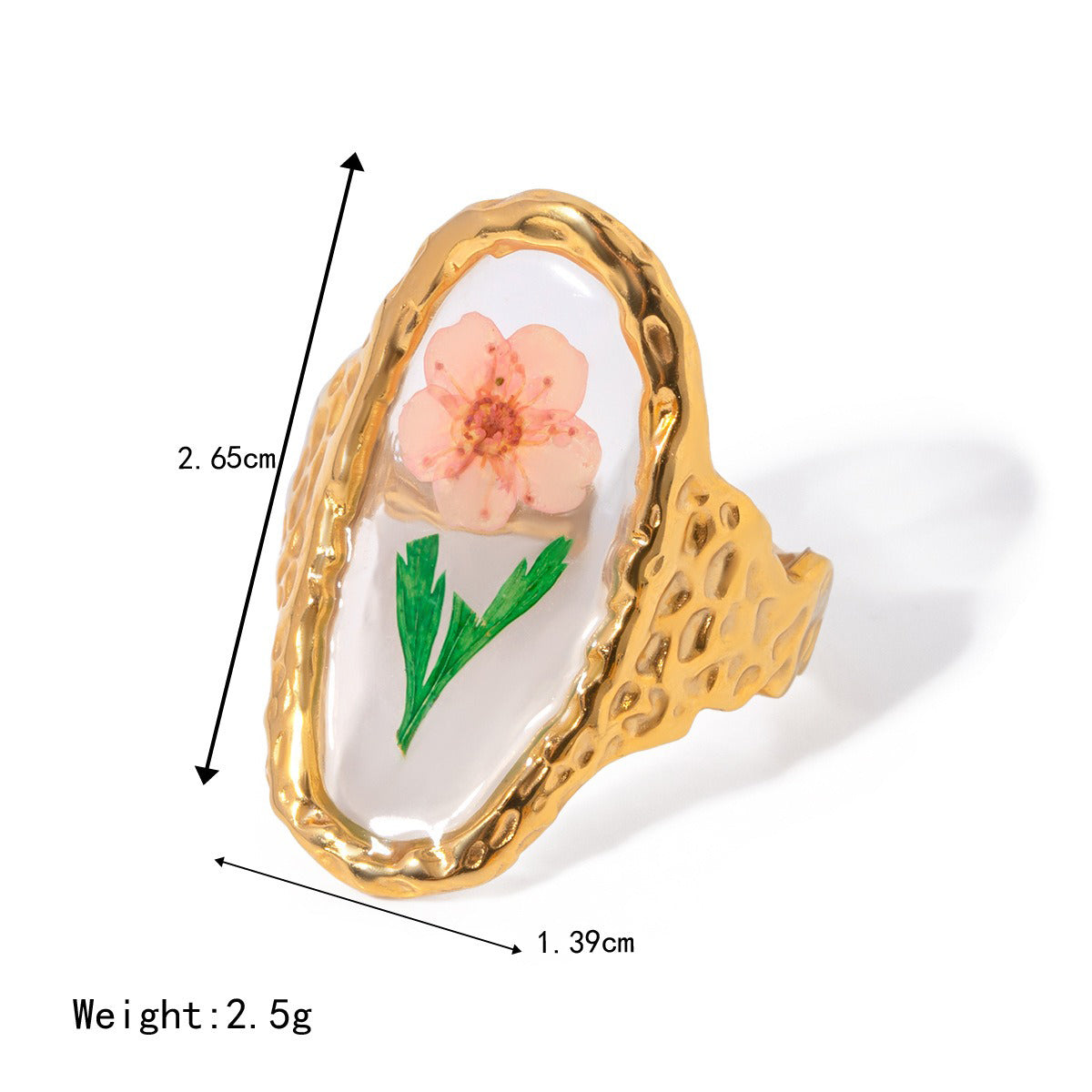 18K gold ocean element inlaid pearl design trendy unique earrings necklace bracelet ring set