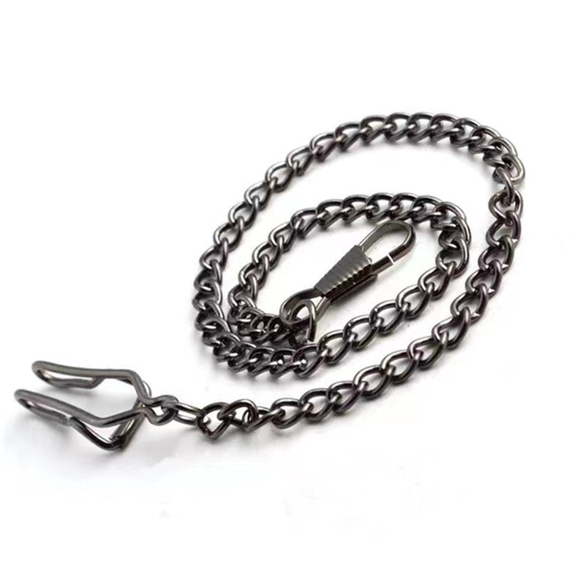 Vintage Mechanical Quartz Antique Pocket Watch Chain