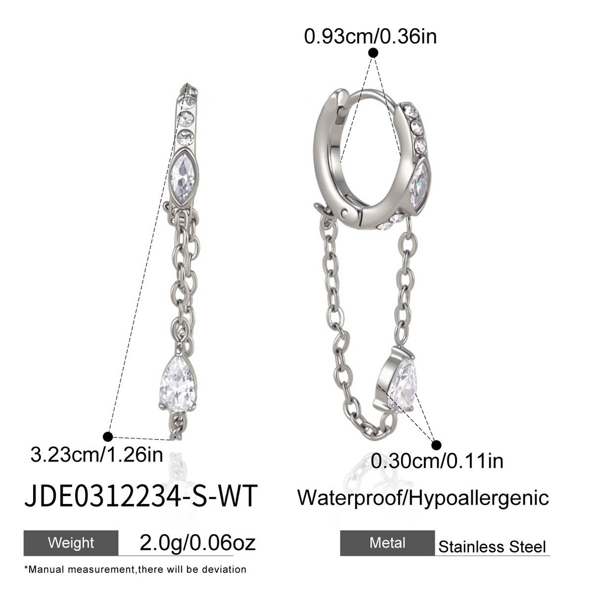 Chain Tassel Earrings Assortment